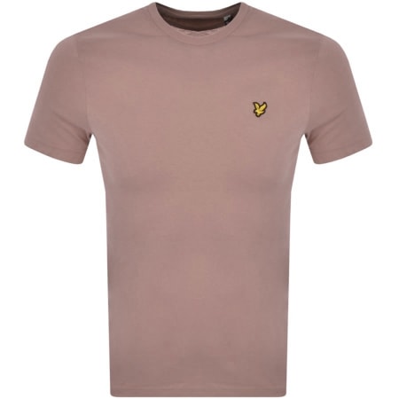 Product Image for Lyle And Scott Crew Neck T Shirt Pink