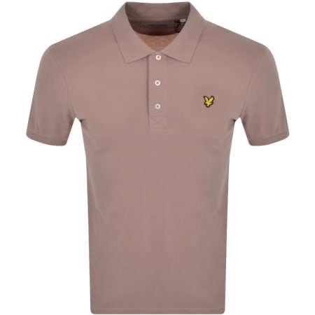 Product Image for Lyle And Scott Short Sleeved Polo T Shirt Pink