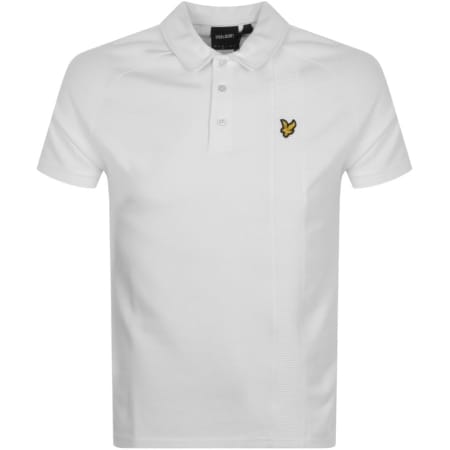 Product Image for Lyle And Scott Short Sleeved Polo T Shirt White