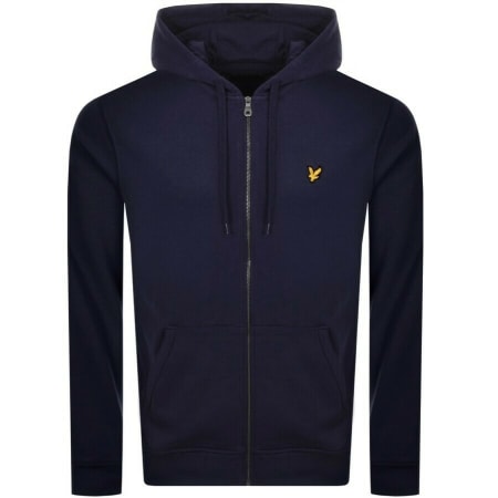 Product Image for Lyle And Scott Full Zip Hoodie Navy