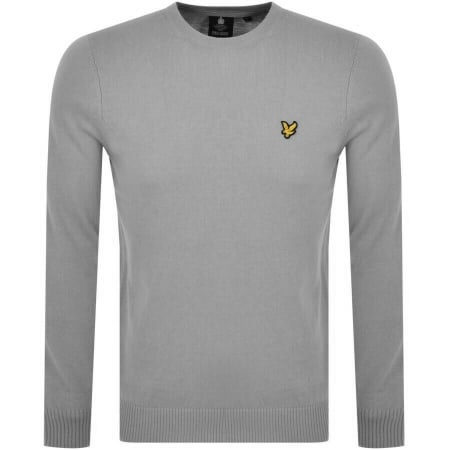 Product Image for Lyle And Scott Crew Neck Merino Knit Jumper Grey