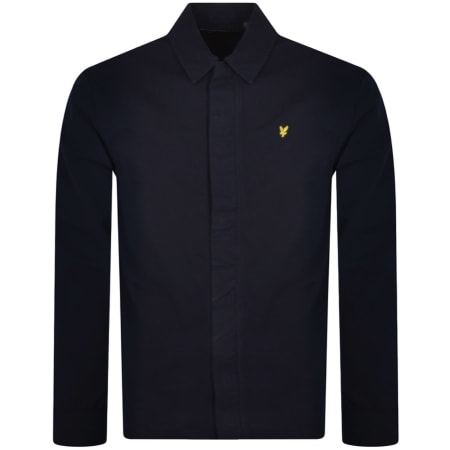 Product Image for Lyle And Scott Drill Overshirt Navy