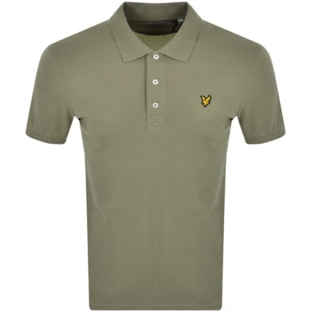 Product Image for Lyle And Scott Short Sleeved Polo T Shirt Khaki