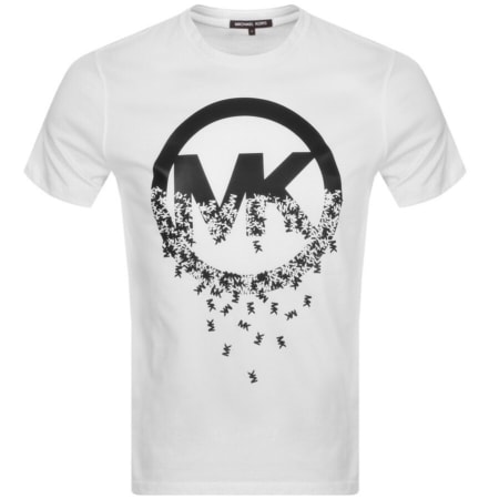 Product Image for Michael Kors Short Sleeve Drip T Shirt White