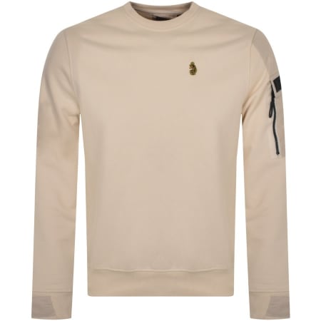 Product Image for Luke 1977 Content Sweatshirt Beige