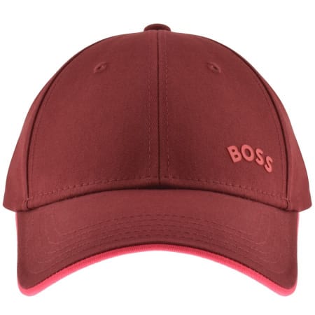 Product Image for BOSS Bold Curved Baseball Cap Burgundy