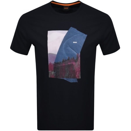Product Image for BOSS Teetaste T Shirt Navy