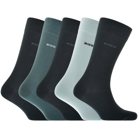 Product Image for BOSS Five Pack Socks Navy