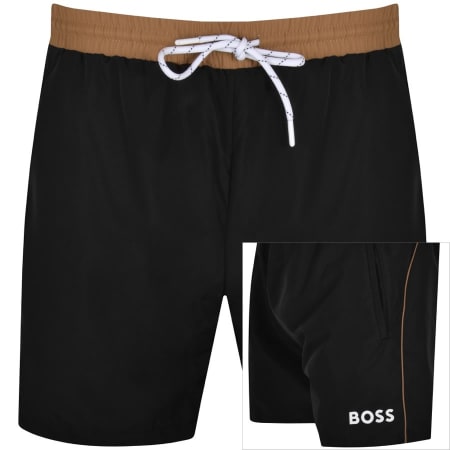 Product Image for BOSS Starfish Swim Shorts Black