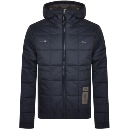 Product Image for G Star Raw Quilted Puffer Jacket Navy