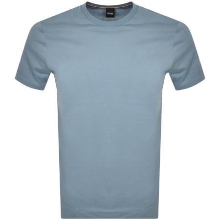 Product Image for BOSS Thompson Logo T Shirt Blue
