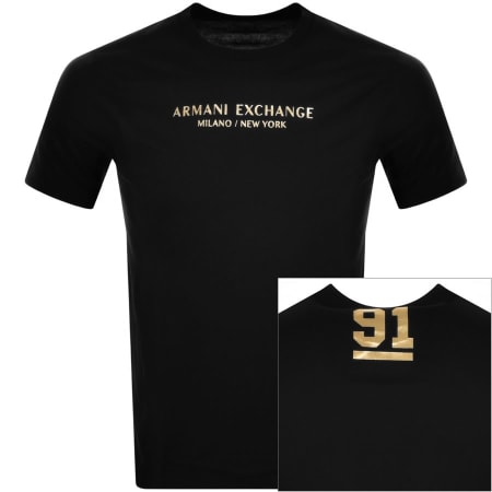 Product Image for Armani Exchange Logo T Shirt Black