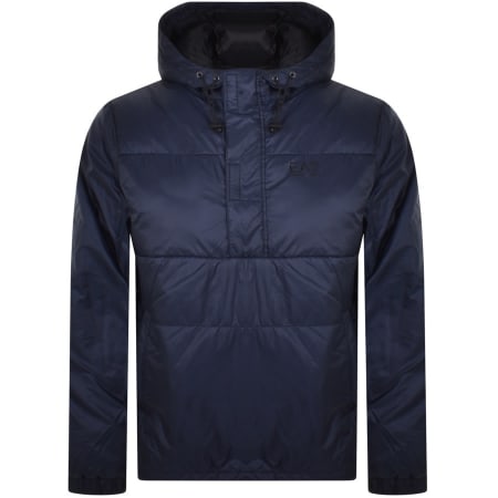 Product Image for EA7 Emporio Armani Quilted Bomber Jacket Navy