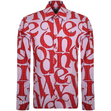 Product Image for Vivienne Westwood Ghost Long Sleeved Shirt Red
