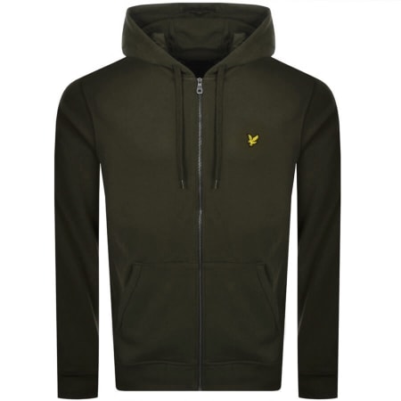 Product Image for Lyle And Scott Full Zip Hoodie Green
