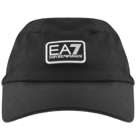 Product Image for EA7 Emporio Armani Train Tape Logo Cap Black