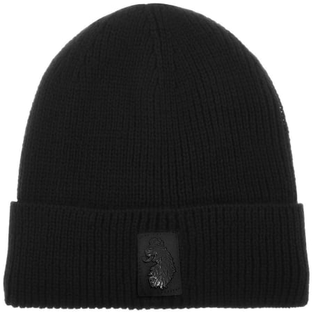 Product Image for Luke 1977 Nash Knit Logo Beanie Hat Black