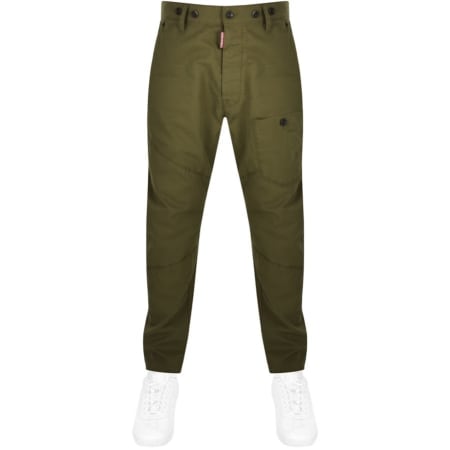 Product Image for DSQUARED2 Work Combat Trousers Green