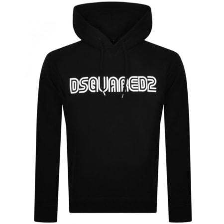 Product Image for DSQUARED2 Logo Pullover Hoodie Black