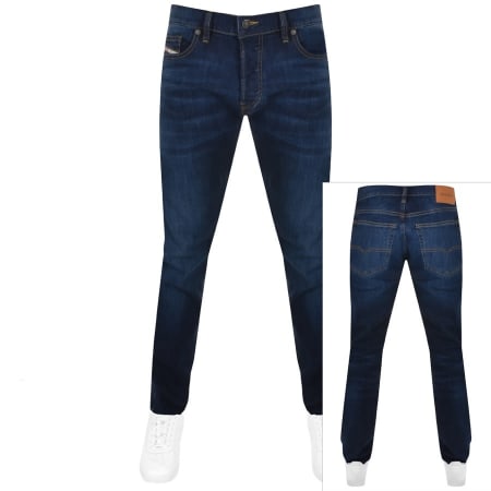 Product Image for Diesel D Luster Slim Fit Jeans Dark Wash Blue