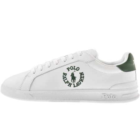 Product Image for Ralph Lauren Logo Trainers White