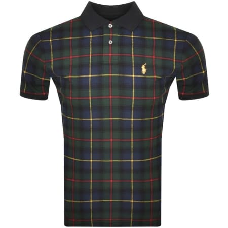 Product Image for Ralph Lauren Tartan Polo T Shirt Green