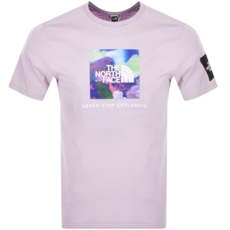 Product Image for The North Face Graphic T Shirt Purple
