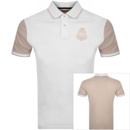 Product Image for Hackett Heritage Badge Polo T Shirt White