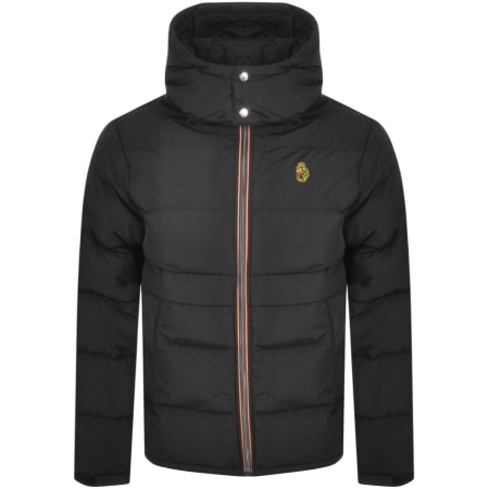 Product Image for Luke 1977 Mallard Quilted Hooded Jacket Black