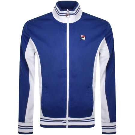 Product Image for Fila Vintage Manne Zip Track Top Blue