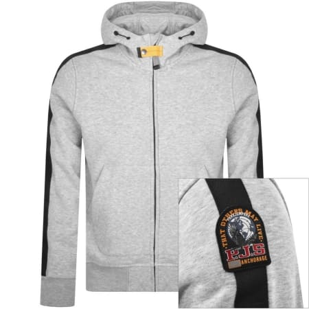 Product Image for Parajumpers Aldrin Full Zip Hoodie Grey