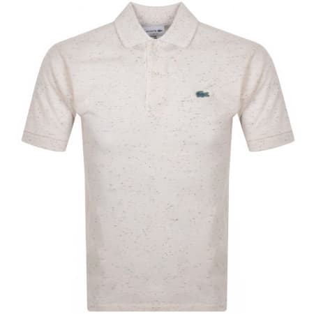 Product Image for Lacoste Short Sleeved Polo T Shirt Beige