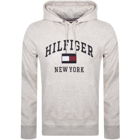 Product Image for Tommy Hilfiger Varsity Hoodie Grey