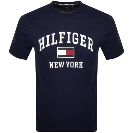 Product Image for Tommy Hilfiger Modern Varsity T Shirt Navy
