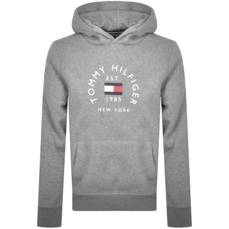 Product Image for Tommy Hilfiger Varsity Hoodie Grey