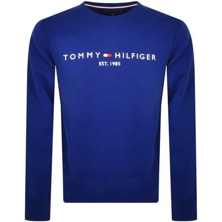 Product Image for Tommy Hilfiger Logo Sweatshirt Blue