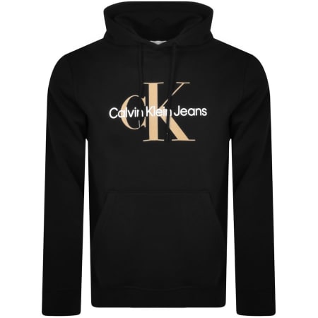 Product Image for Calvin Klein Jeans Monologo Hoodie Black