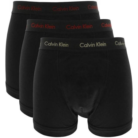 Product Image for Calvin Klein Underwear Three Pack Trunks Black