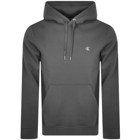 Product Image for Calvin Klein Jeans Logo Tape Hoodie Grey