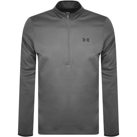 Product Image for Under Armour Half Zip Sweatshirt Grey