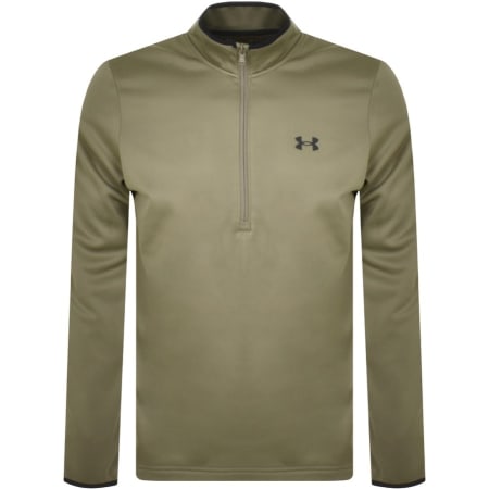 Product Image for Under Armour Half Zip Sweatshirt Green
