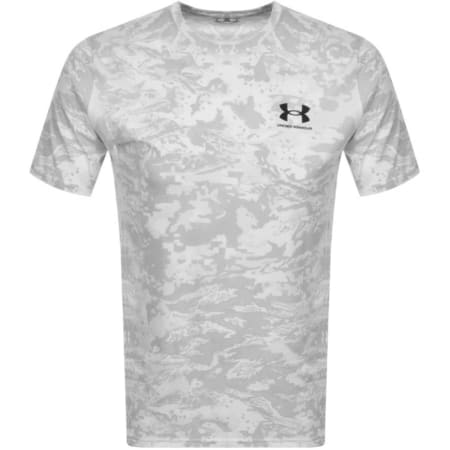 Product Image for Under Armour Loose Camo Short Sleeve T Shirt Grey