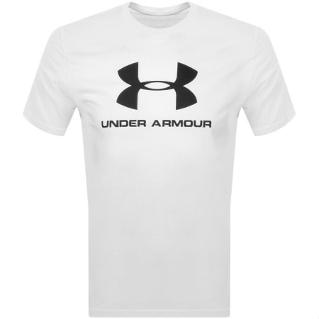 Product Image for Under Armour Logo T Shirt White