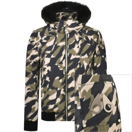 Product Image for Moose Knuckles Ballistic Bomber Jacket Green