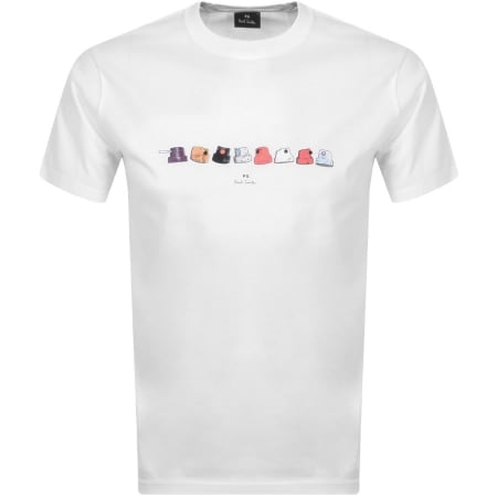 Product Image for PS By Paul Smith Nozzles T Shirt White