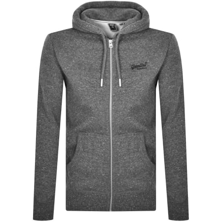 Product Image for Superdry Vintage Logo Hoodie Grey