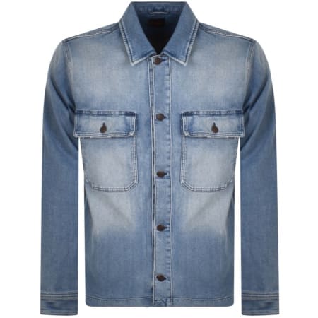Product Image for BOSS Lovvo BC Overshirt Jacket Blue