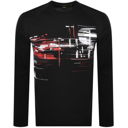 Product Image for BOSS Green Togn 2 Long Sleeved T Shirt Black