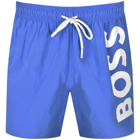 Product Image for BOSS Octopus Swim Shorts Blue