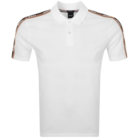 Product Image for BOSS Parlay 175 Polo T Shirt White